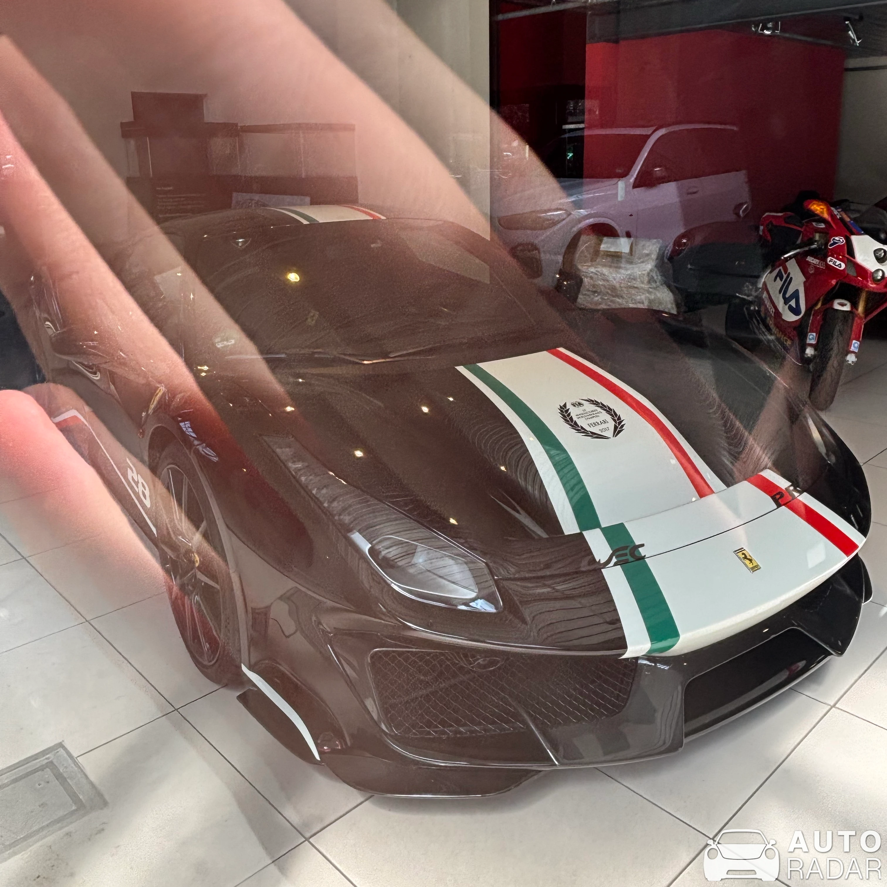 Ferrari 488 Pista Piloti spotted in Berliini