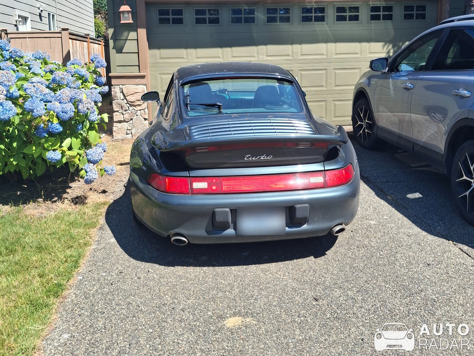 Porsche 993 Turbo spotted in Snoqualmie