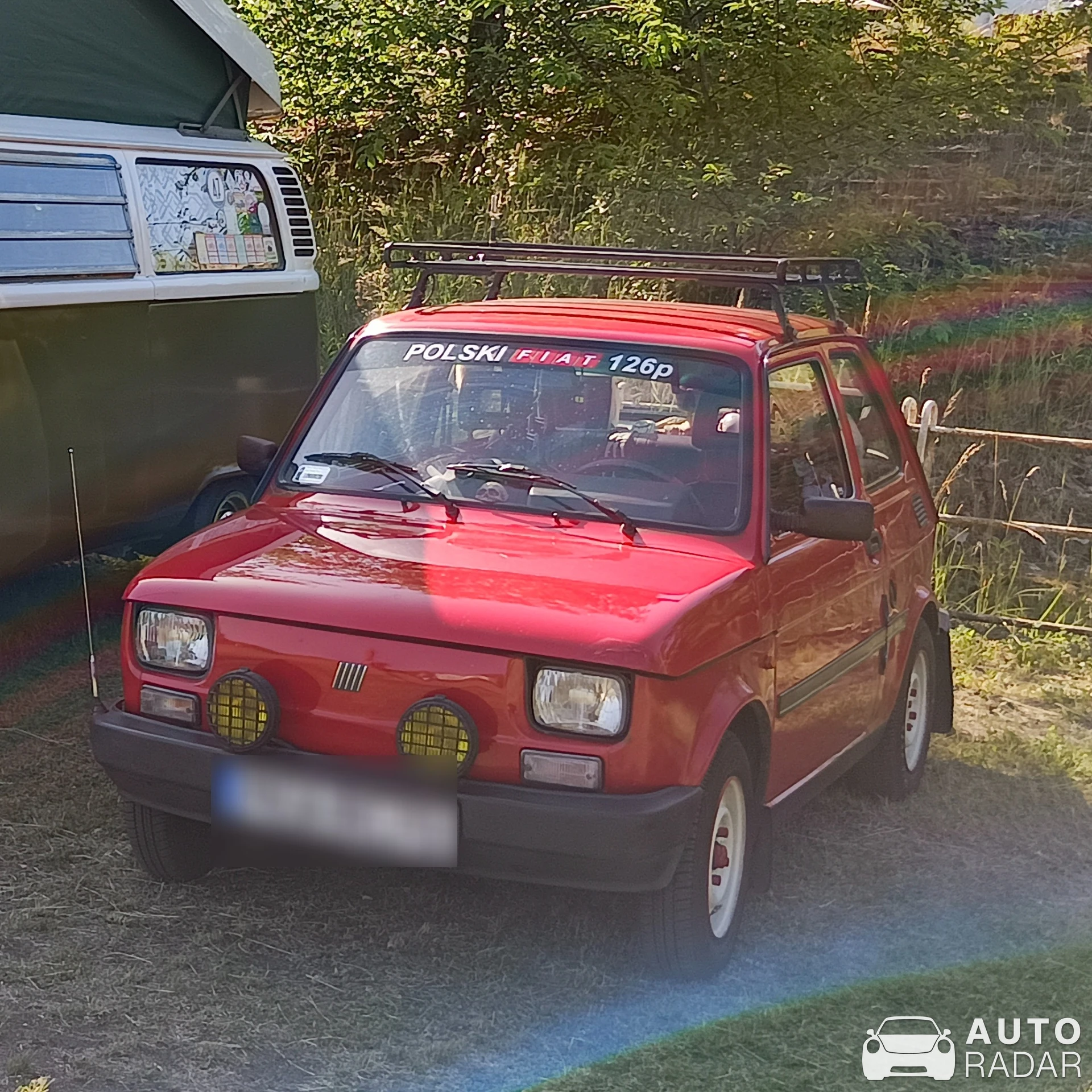 Polski Fiat 126p spotted in Łódź
