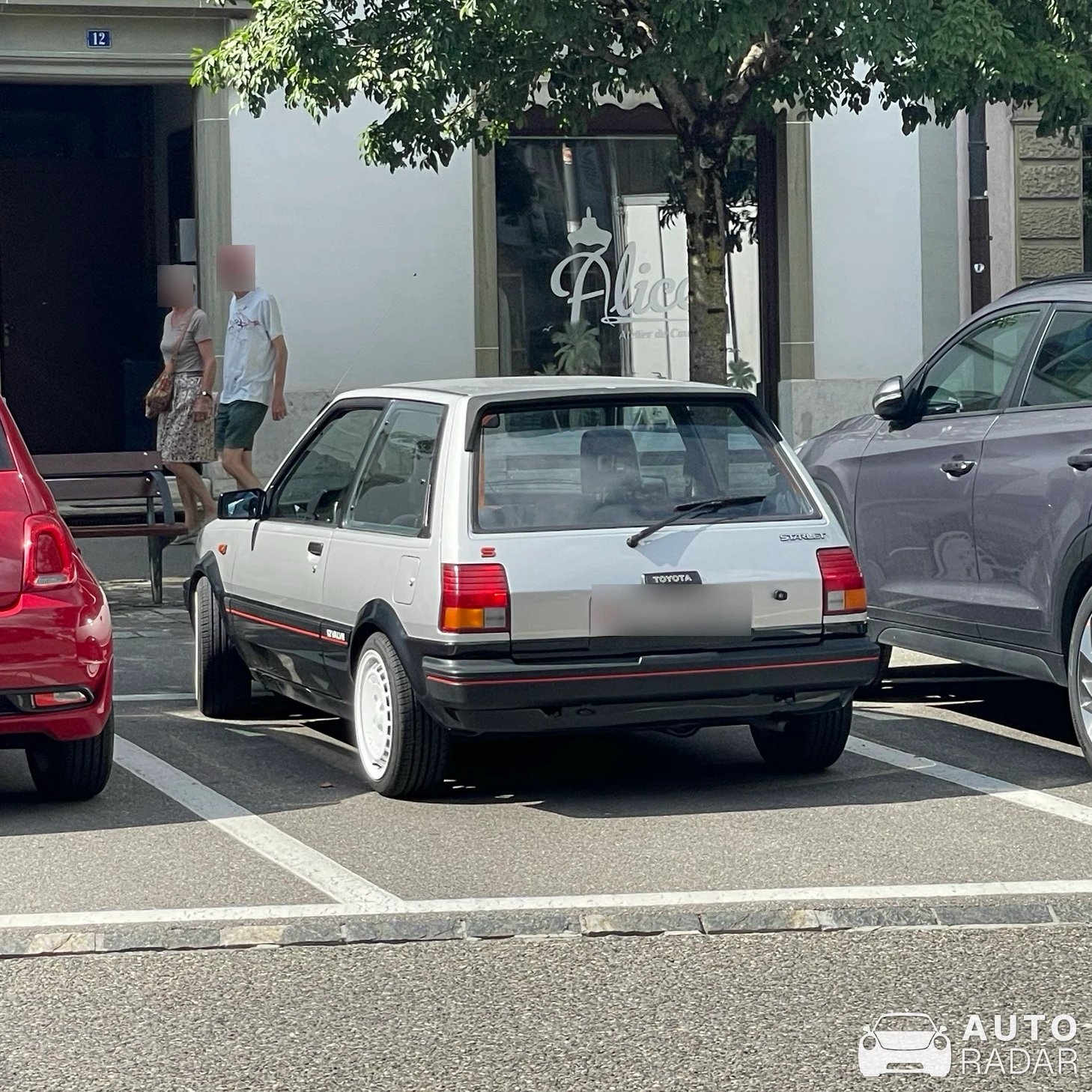 Toyota Starlet spotted in Bulle
