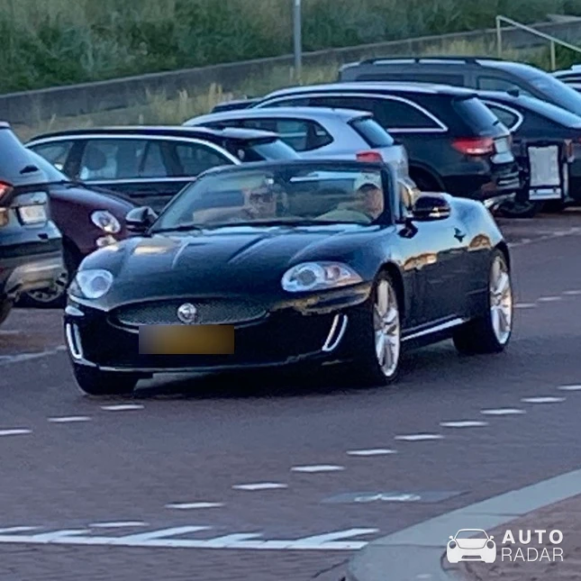 Jaguar XK spotted in Egmond aan Zee
