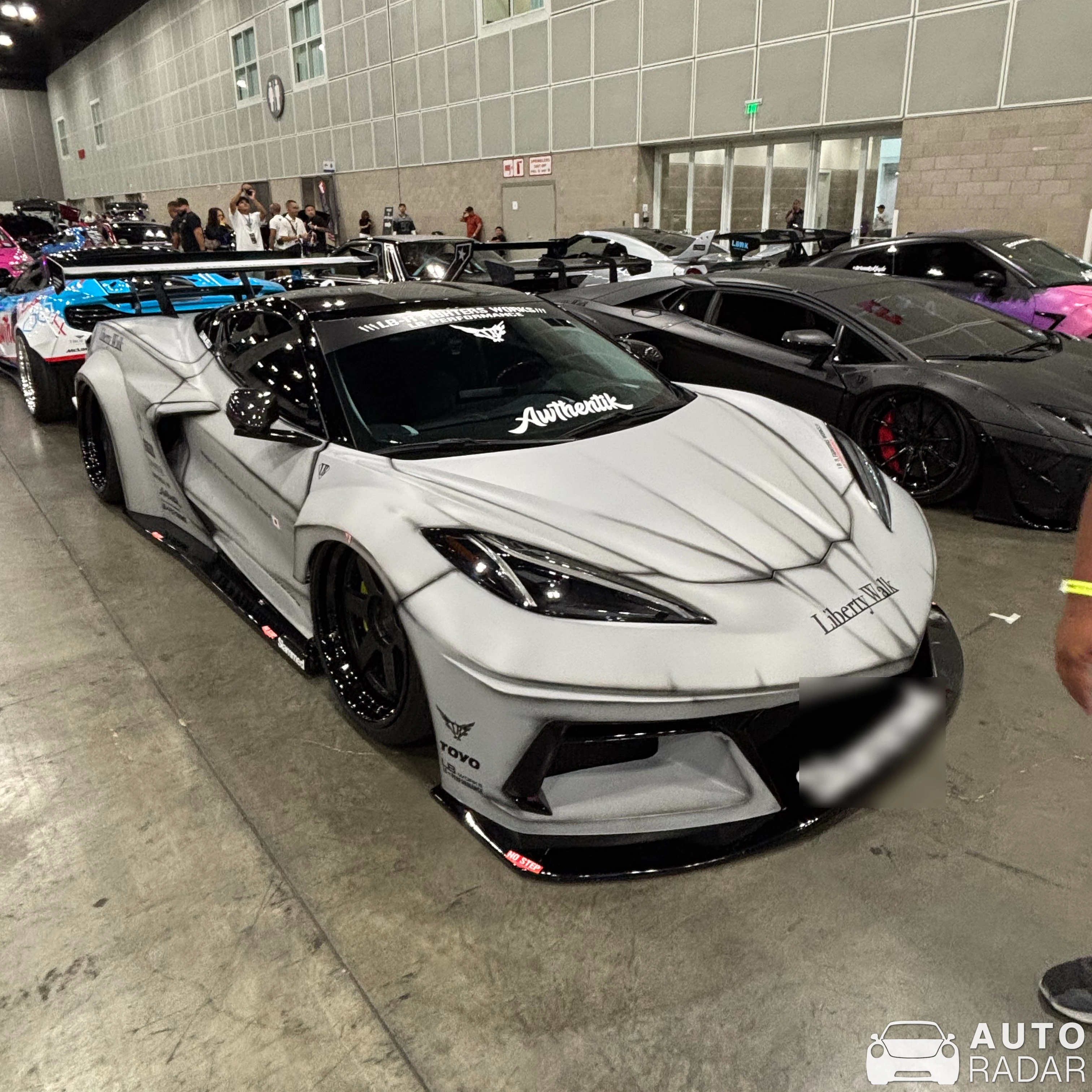 Chevrolet Corvette C8 Liberty Walk spotted in Los Angeles