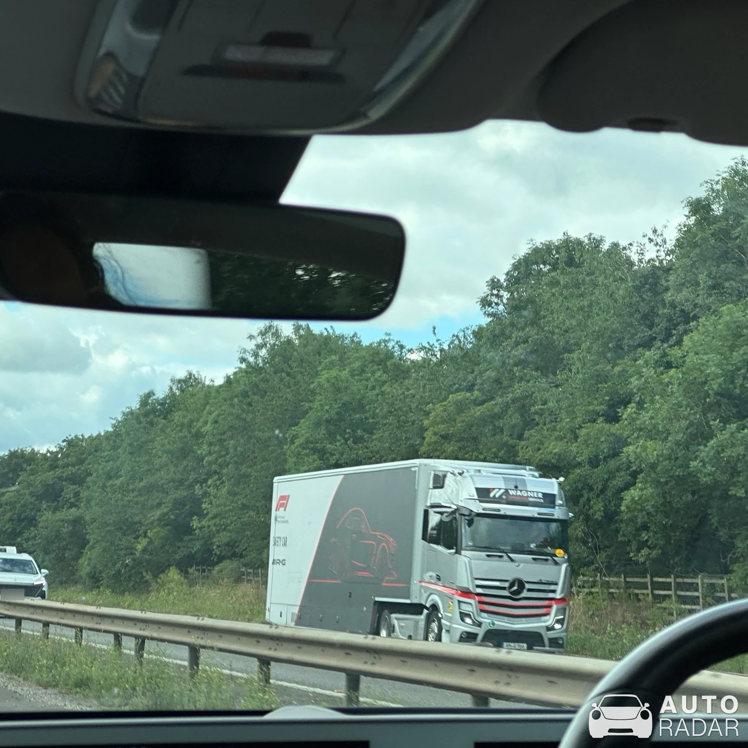 Mercedes-Benz CLK 63 AMG F1 Safety Car spotted in Bicester