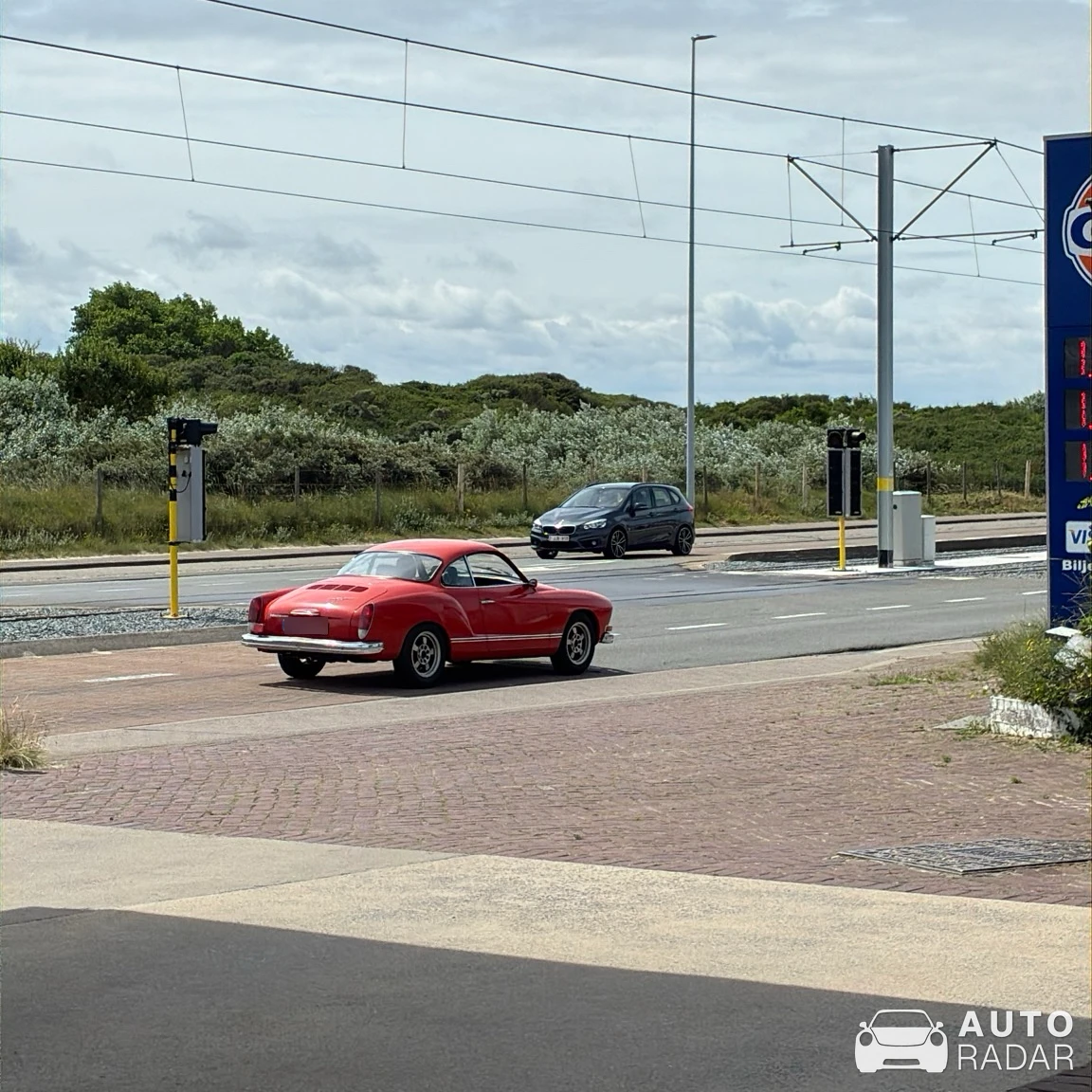 Volkswagen Type 14 Karmann-Ghia spotted in Koksijde
