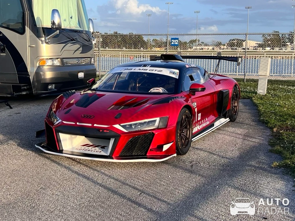 Audi R8 LMS GT2 spotted in Daytona Beach