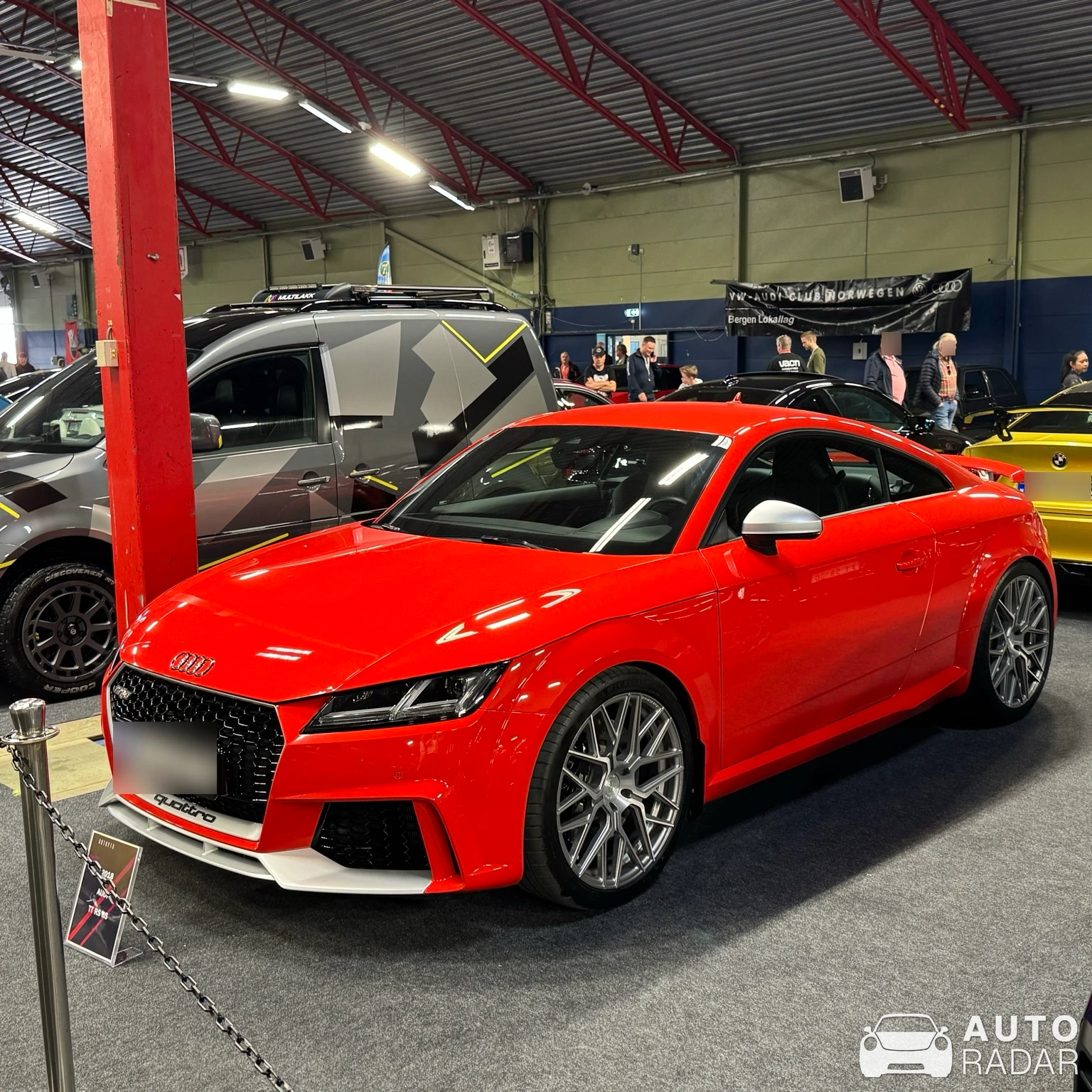 Audi TT-RS 8S spotted in Stavanger