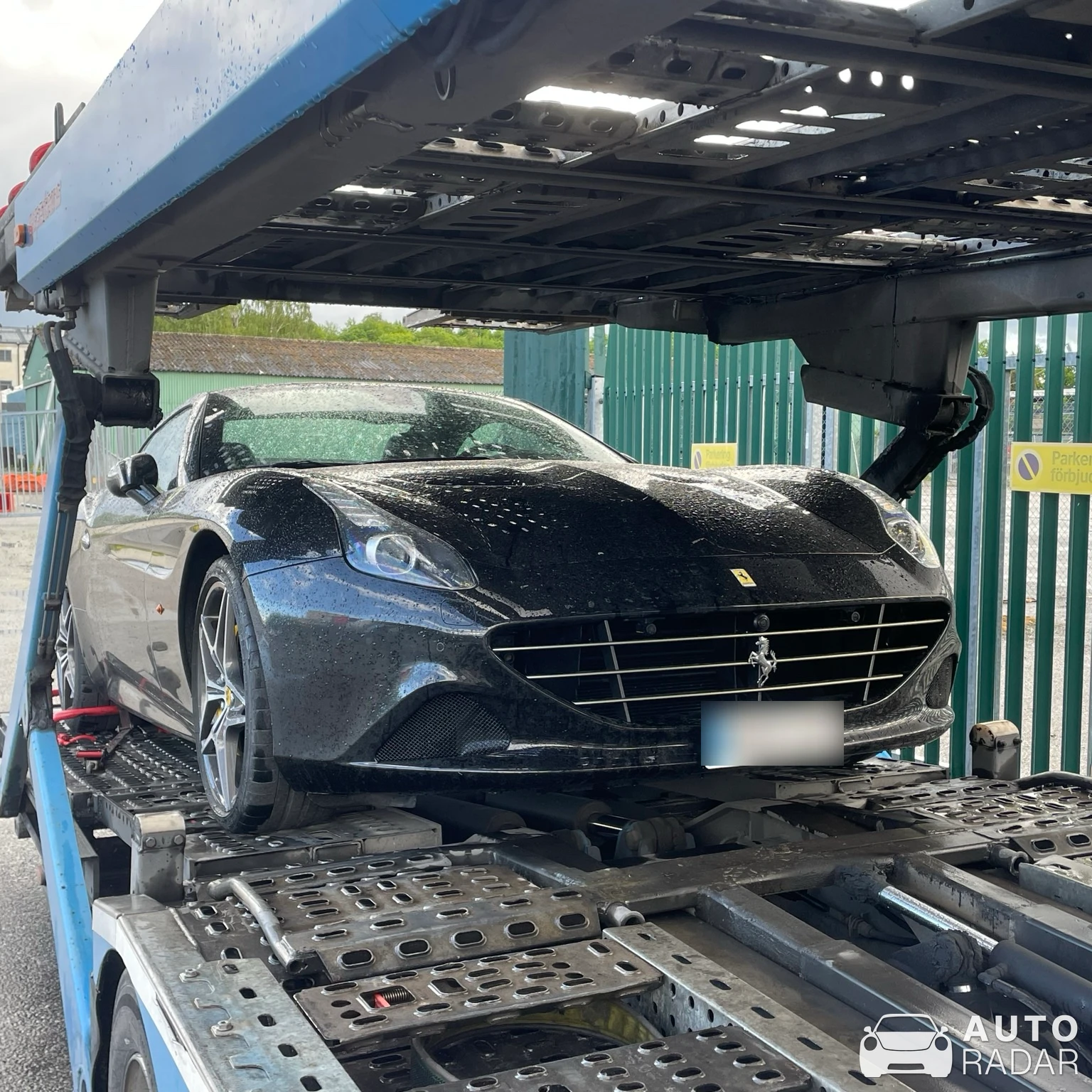 Ferrari California T spotted in Åkersberga