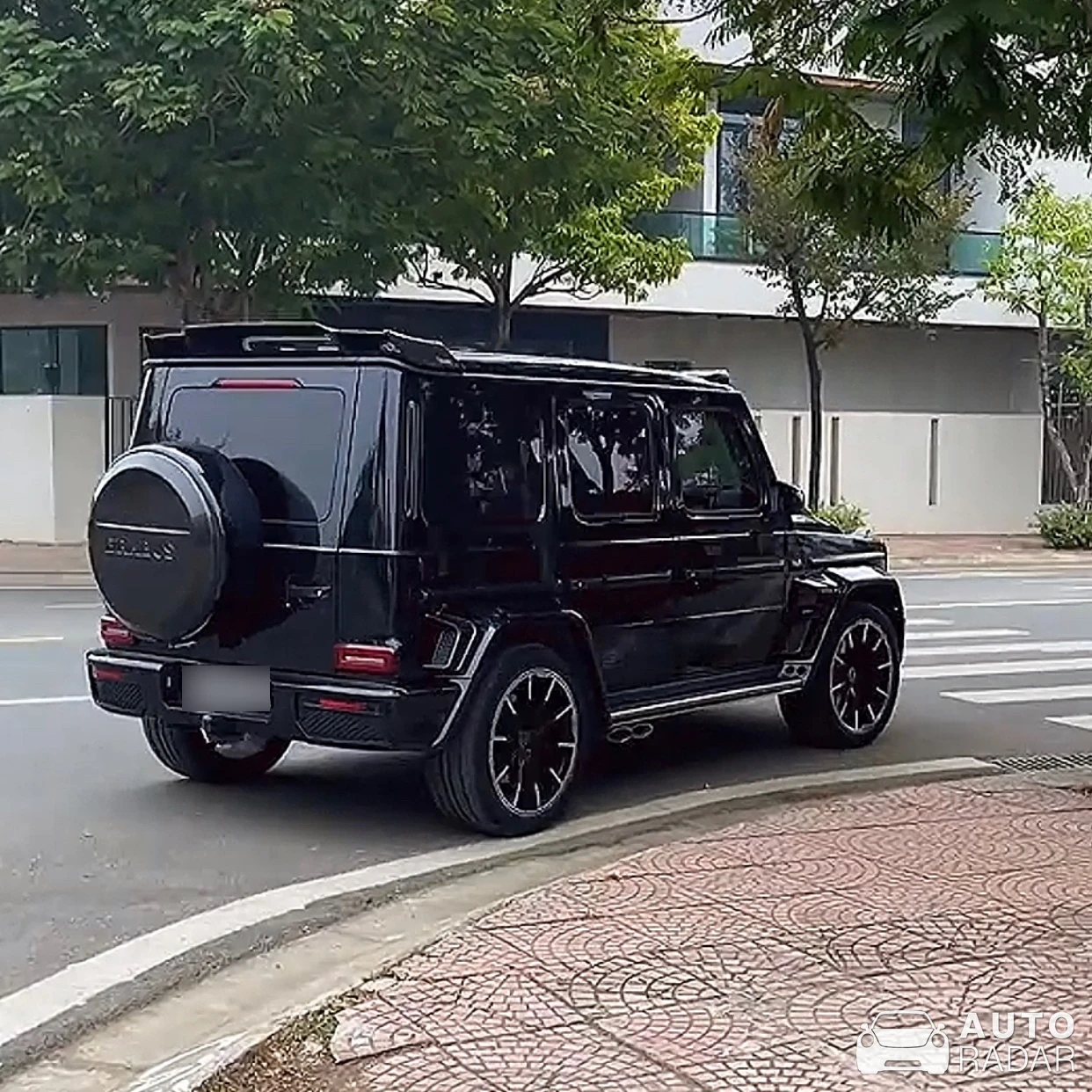 Mercedes-AMG Brabus G 63 W463 2018 spotted in Vĩnh Yên