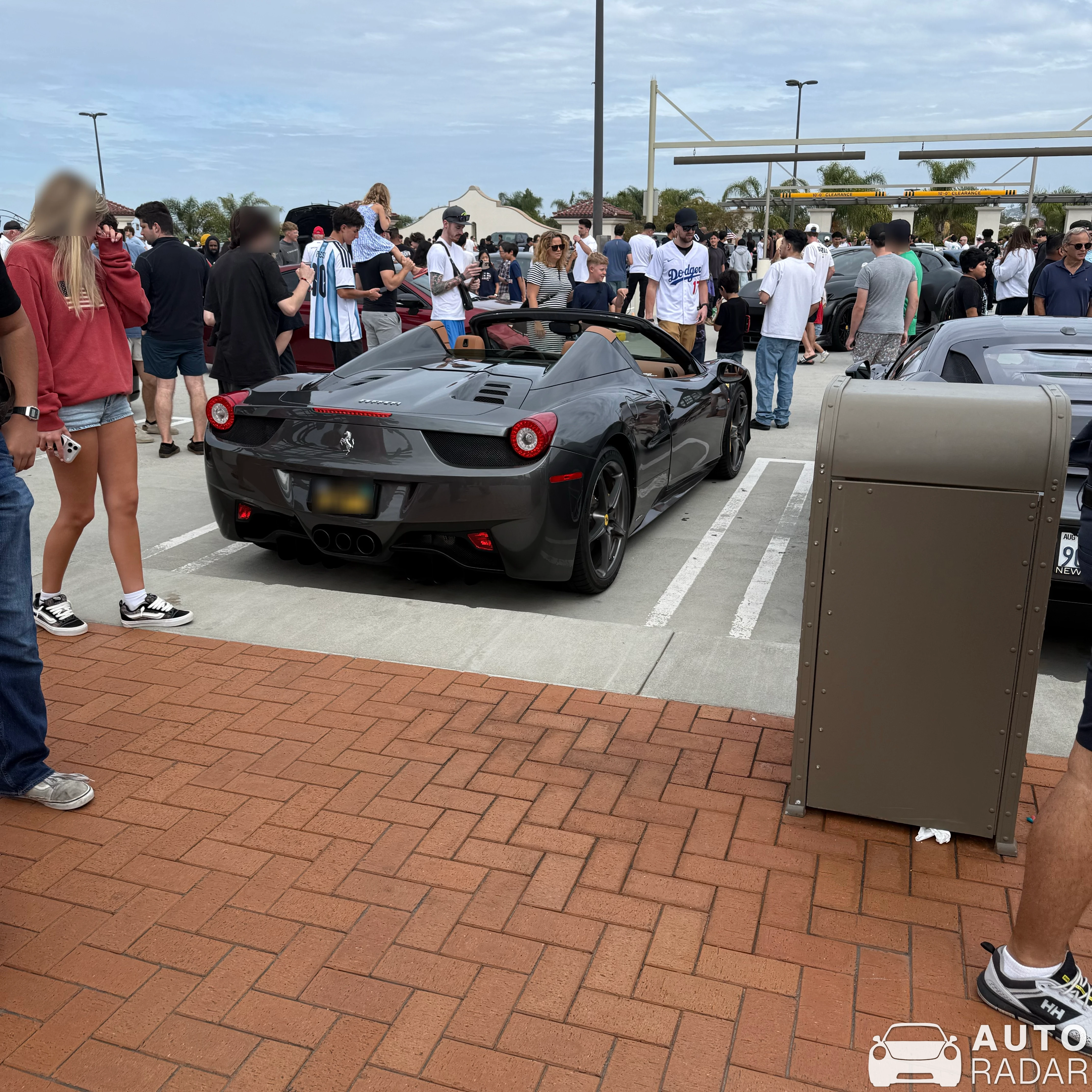Ferrari 458 Spider spotted in San Clemente