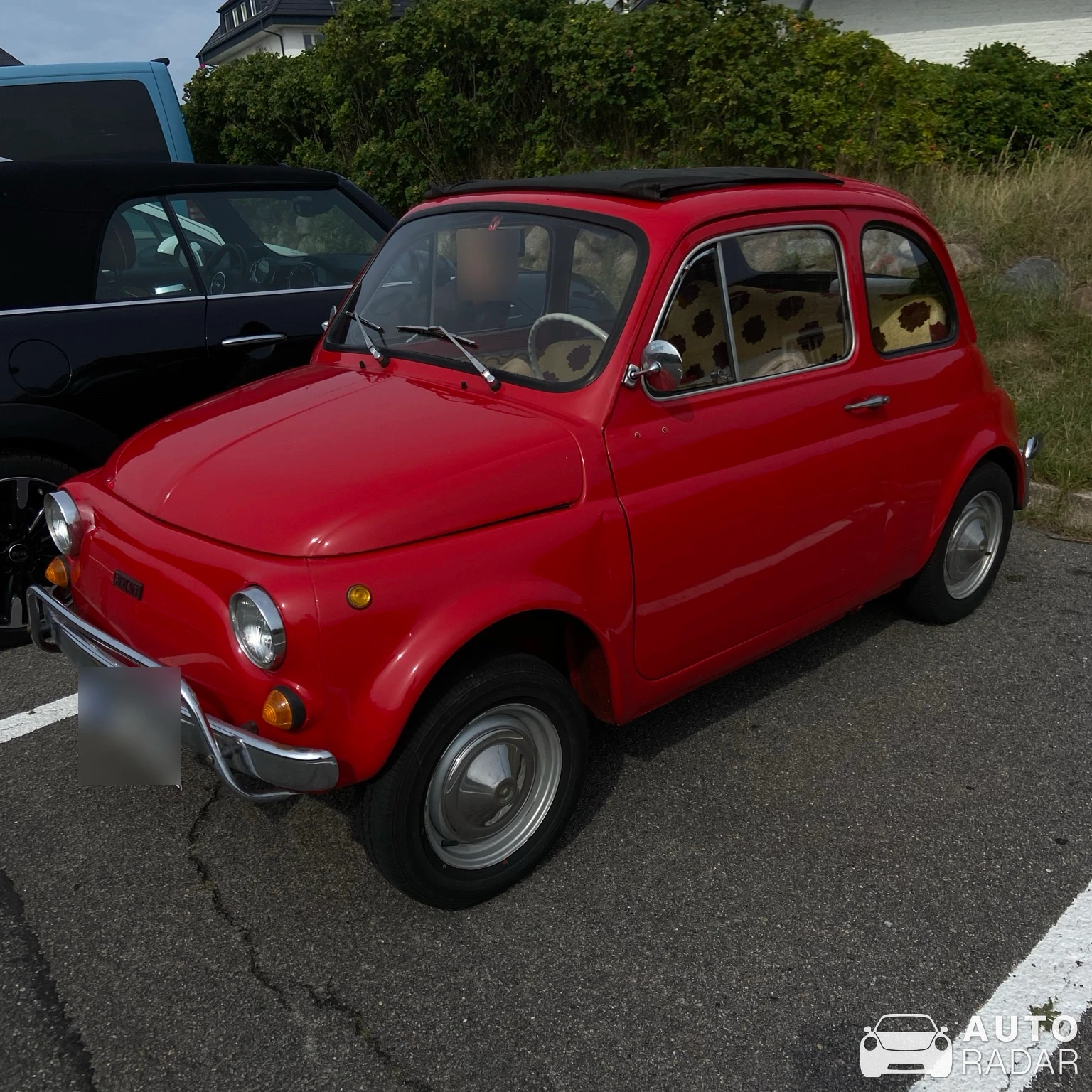 Fiat 500 F spotted in Egmond aan Zee