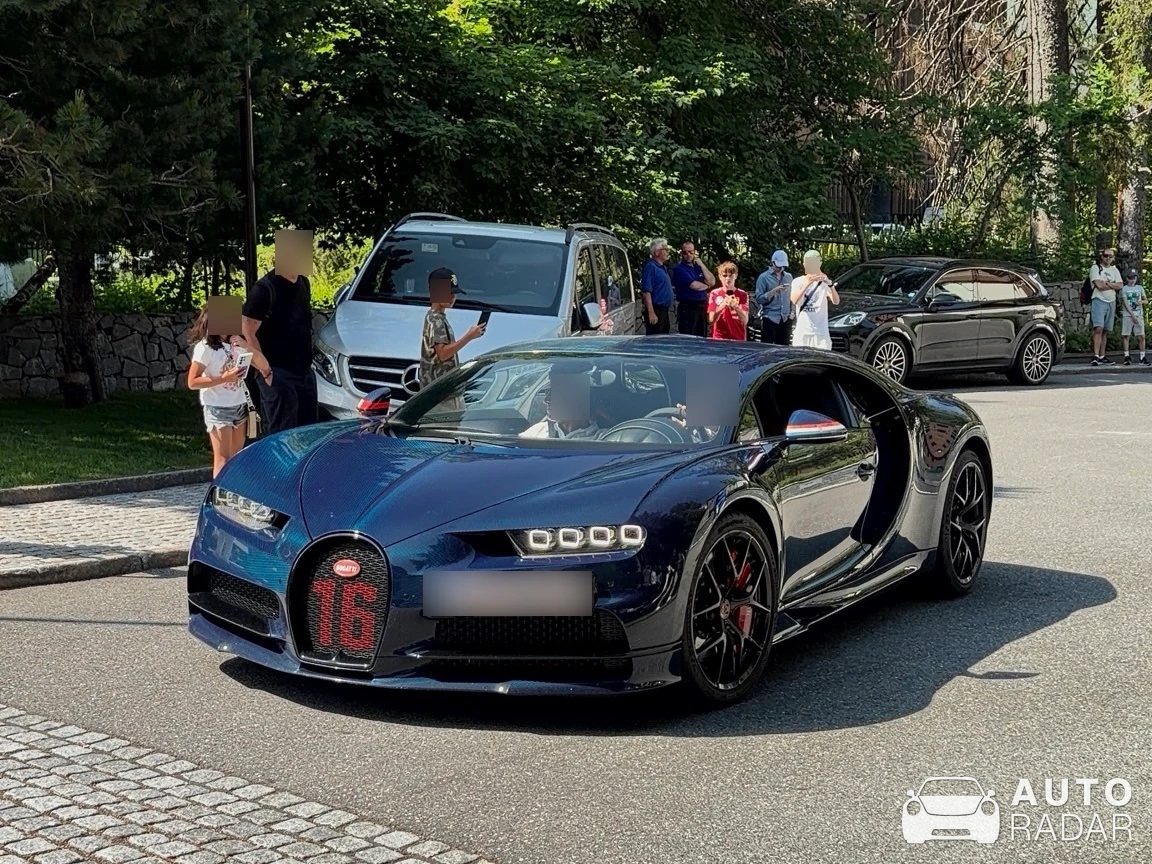 Bugatti Chiron spotted in Andermatt