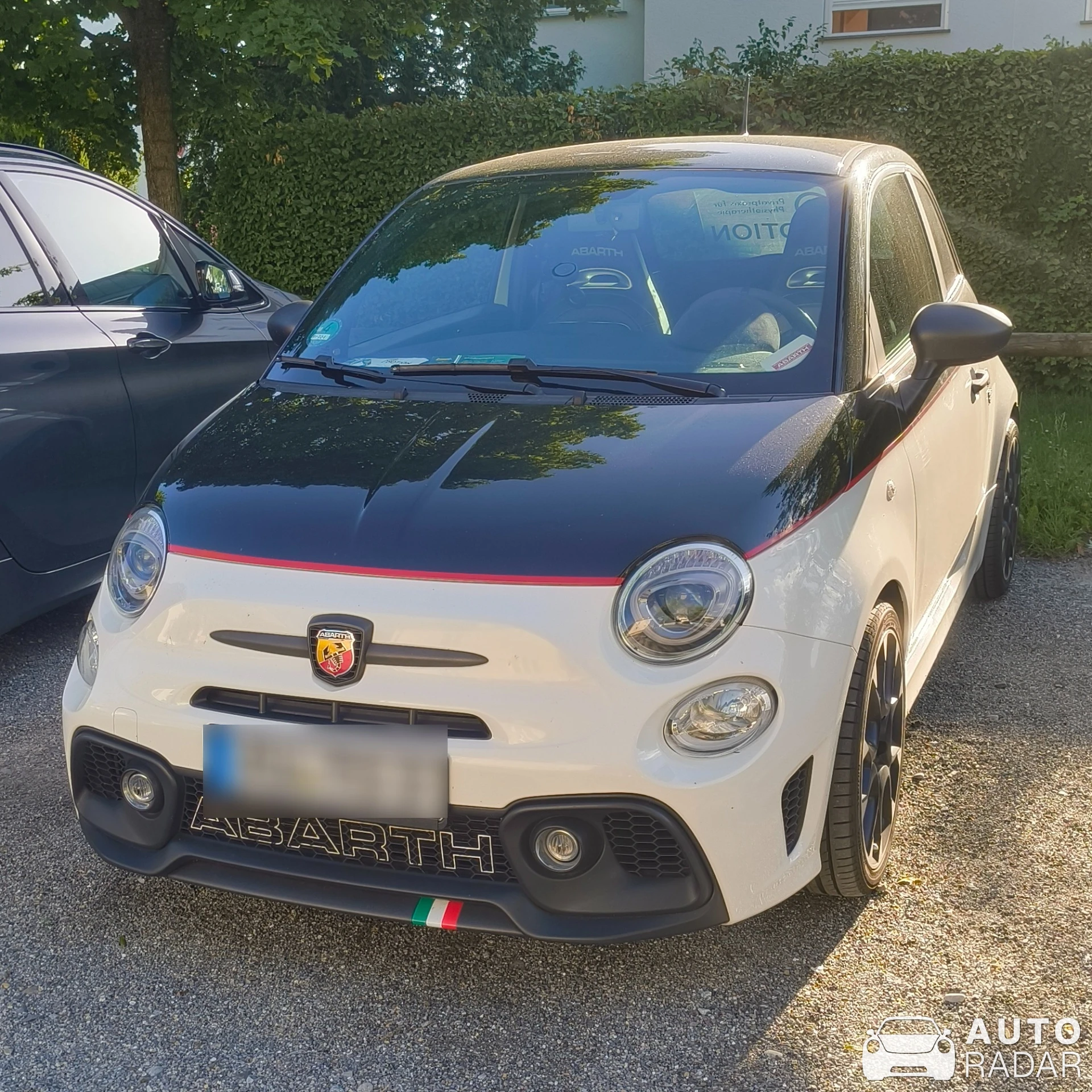 Abarth 595 Competizione spotted in Weingarten