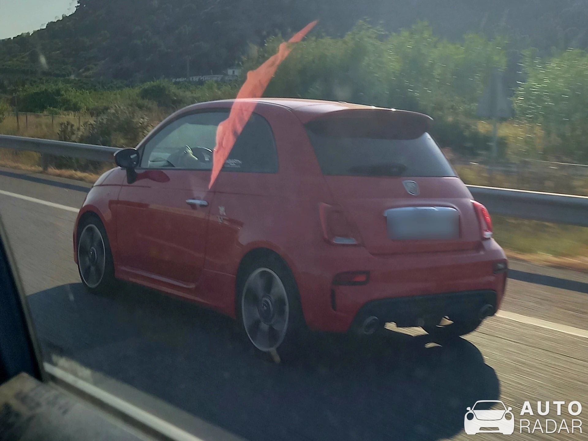 Abarth 595 spotted in Manises