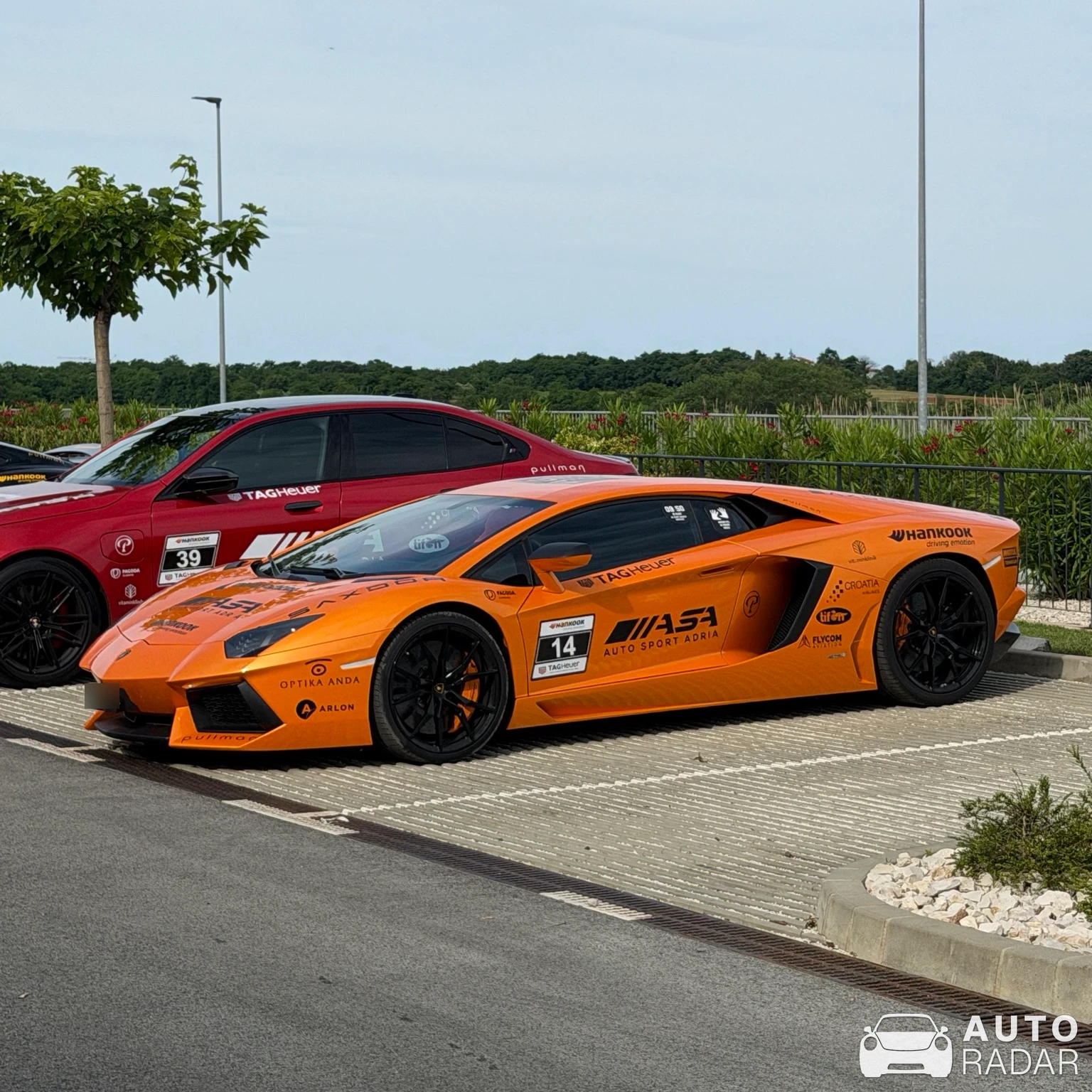 Lamborghini Aventador LP700-4 spotted in Grado