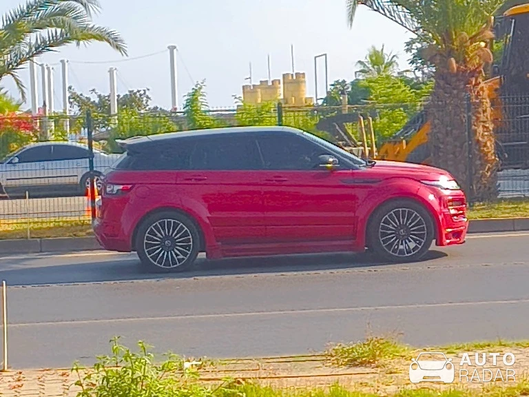 Land Rover Range Rover Evoque spotted in Alanya