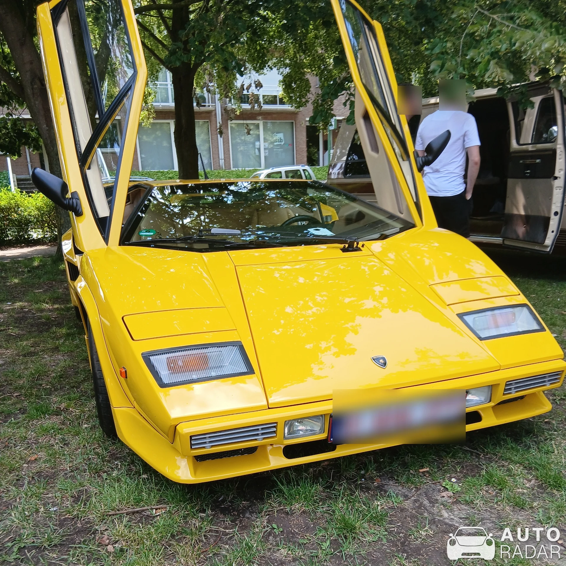 Lamborghini Countach 5000 Quattrovalvole spotted in Wevelgem