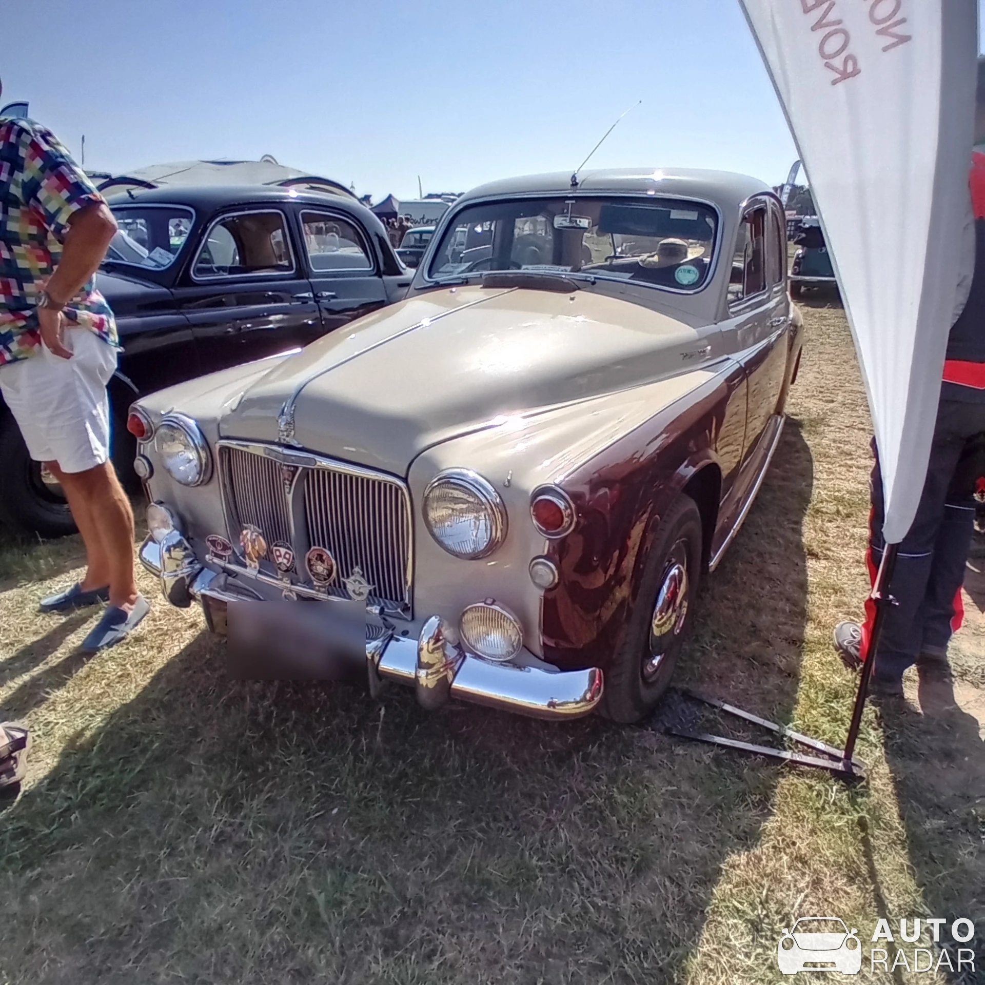 Rover P4 spotted in Norwich