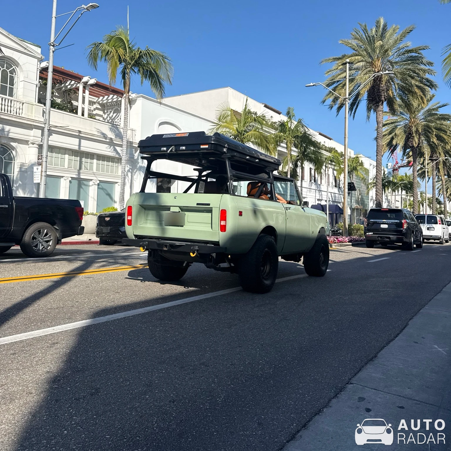 International Harvester Scout II spotted in Beverly Hills