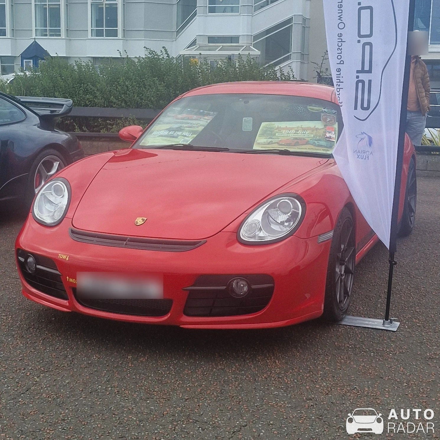 Porsche 987 Cayman spotted in Llandudno