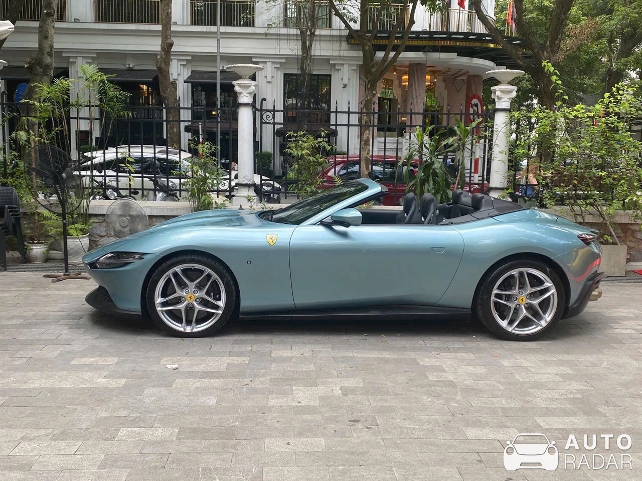 Ferrari Roma Spider spotted in Hanoi