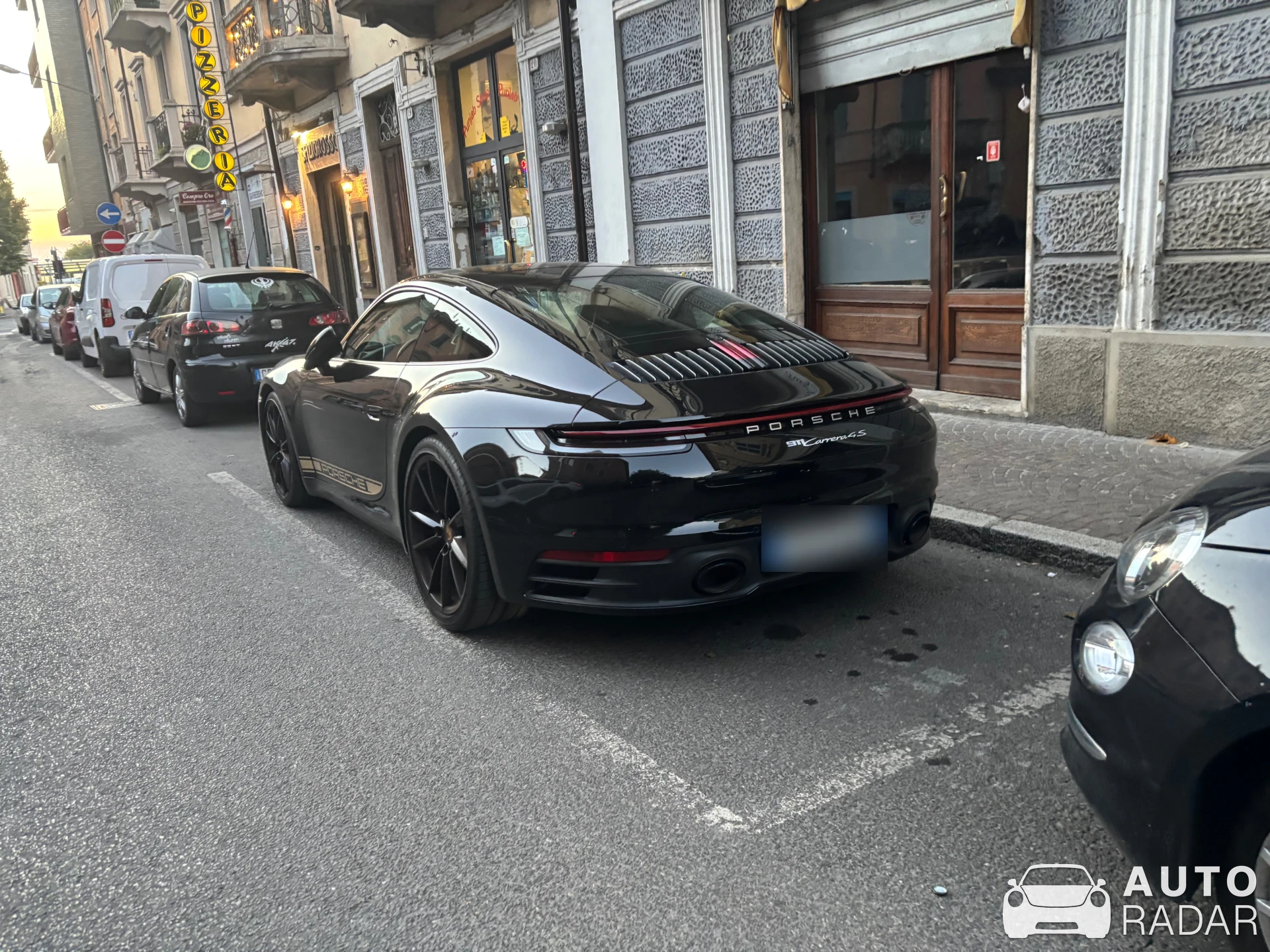 Porsche 992 Carrera 4S MkI spotted in Tortona