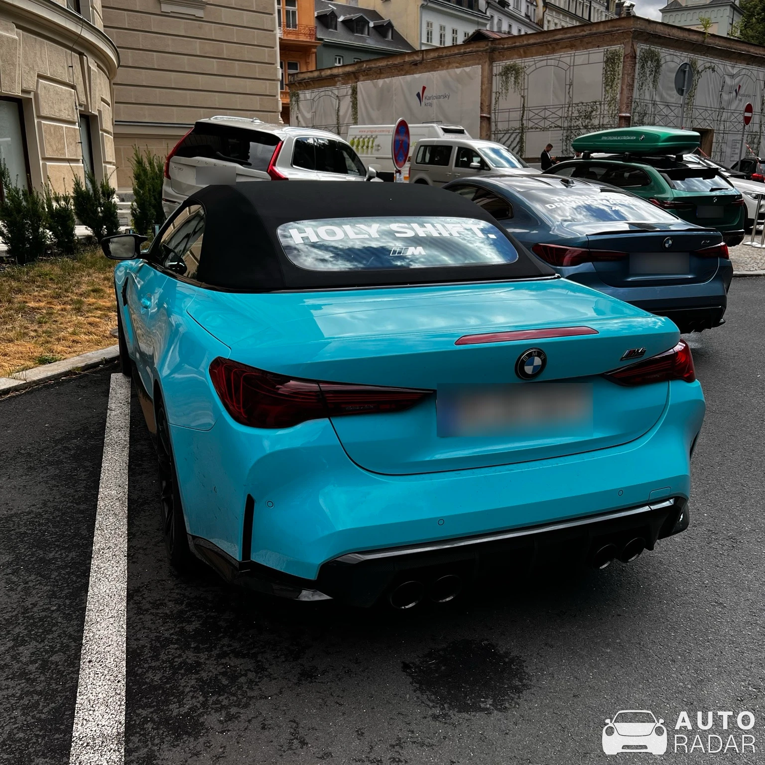 BMW M4 G83 Convertible Competition spotted in Karlovy Vary