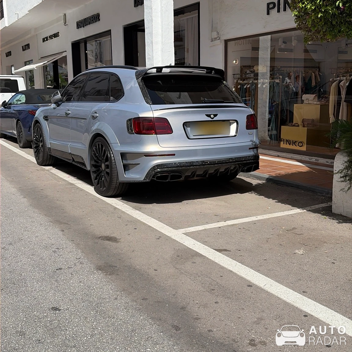 Bentley Mansory Bentayga spotted in Marbella