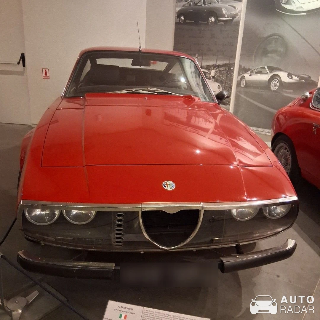 Alfa Romeo GT 1300 Junior Zagato  spotted in Athina