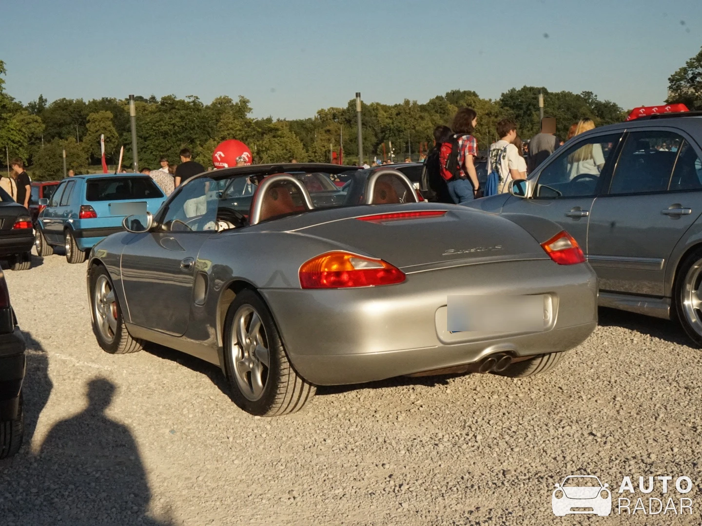 Porsche 986 Boxster S spotted in Varsova