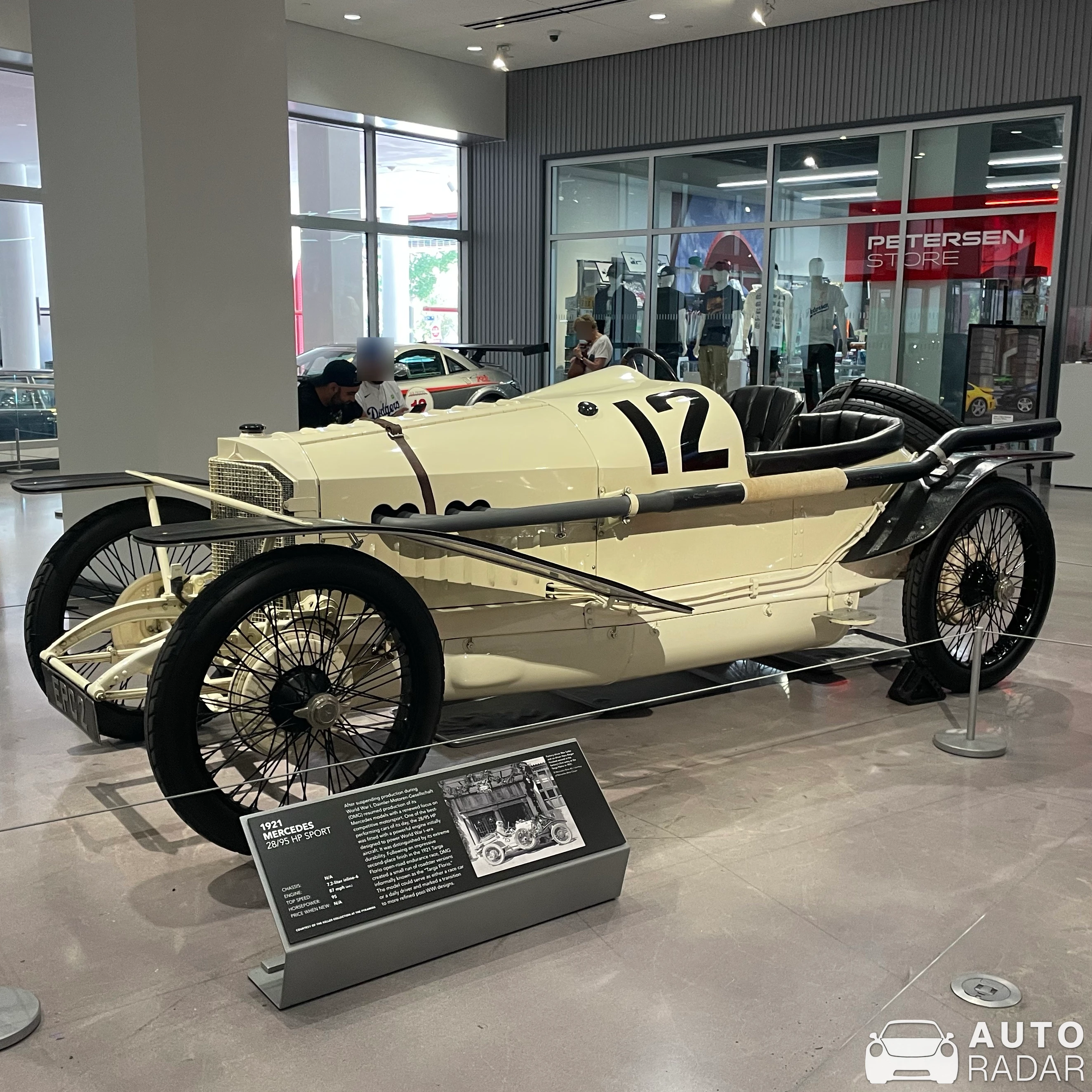 Mercedes 28/95 HP Sport spotted in Inglewood