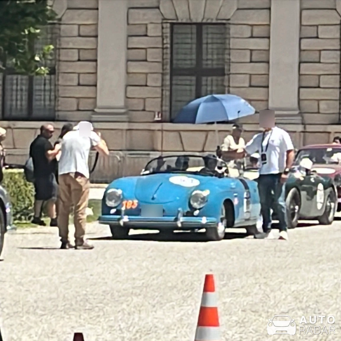 Porsche 356 spotted in Mantova