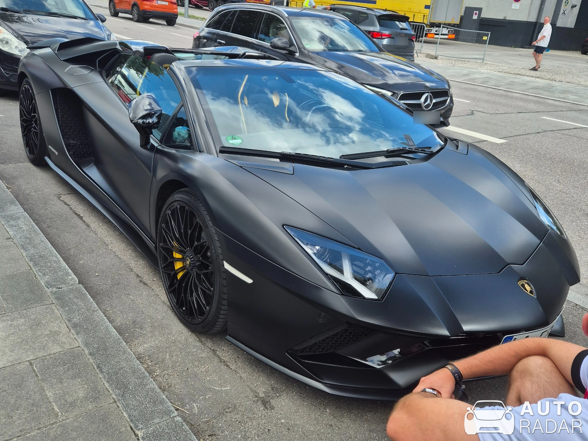 Lamborghini Aventador LP750-4 SuperVeloce Roadster spotted in München