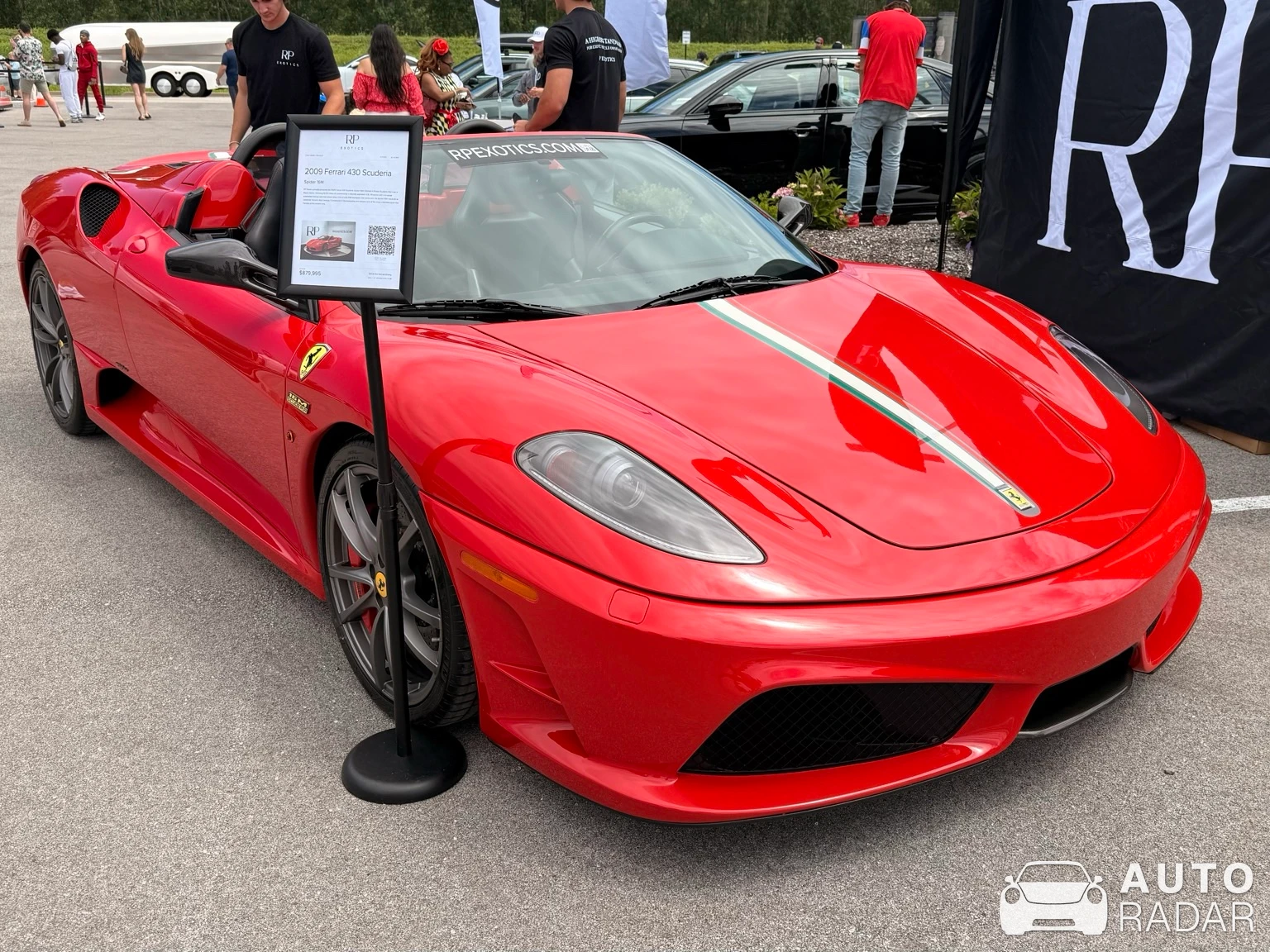 Ferrari Scuderia Spider 16M spotted in Chesterfield