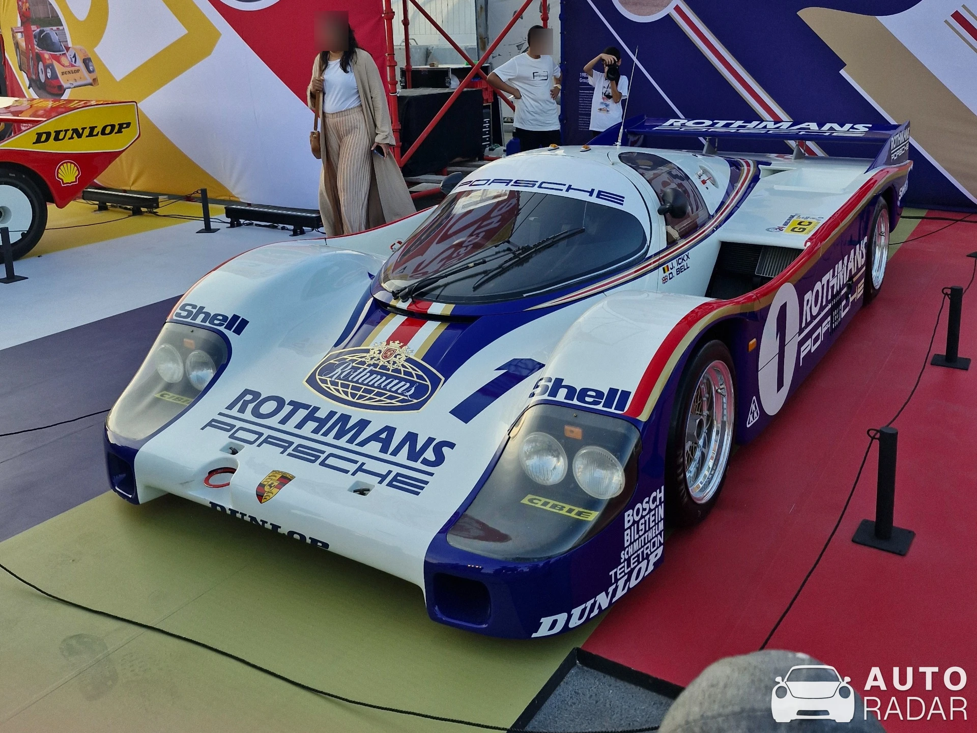 Porsche 956 spotted in Dubai