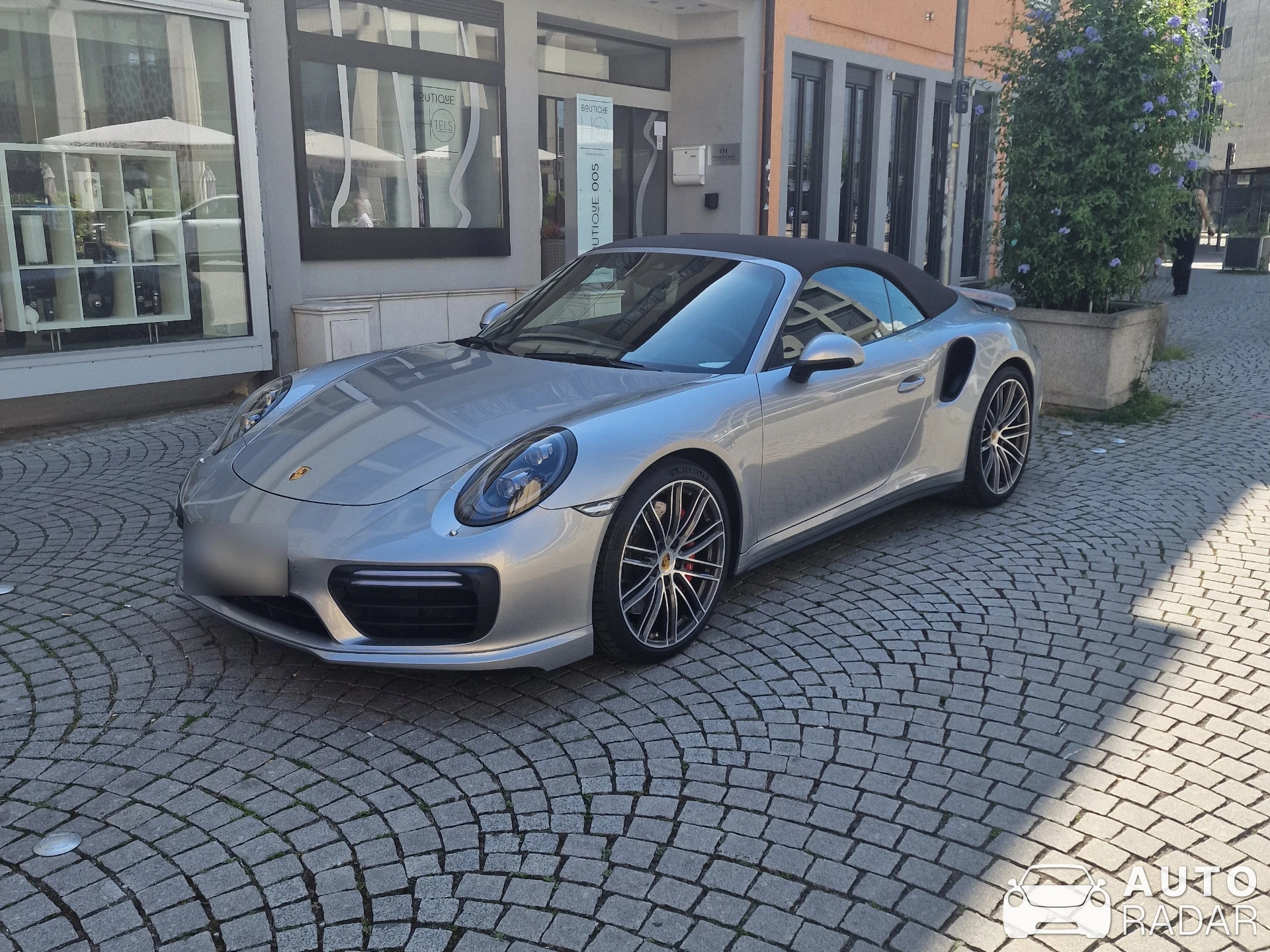 Porsche 991 Turbo Cabriolet MkII spotted in Ulm