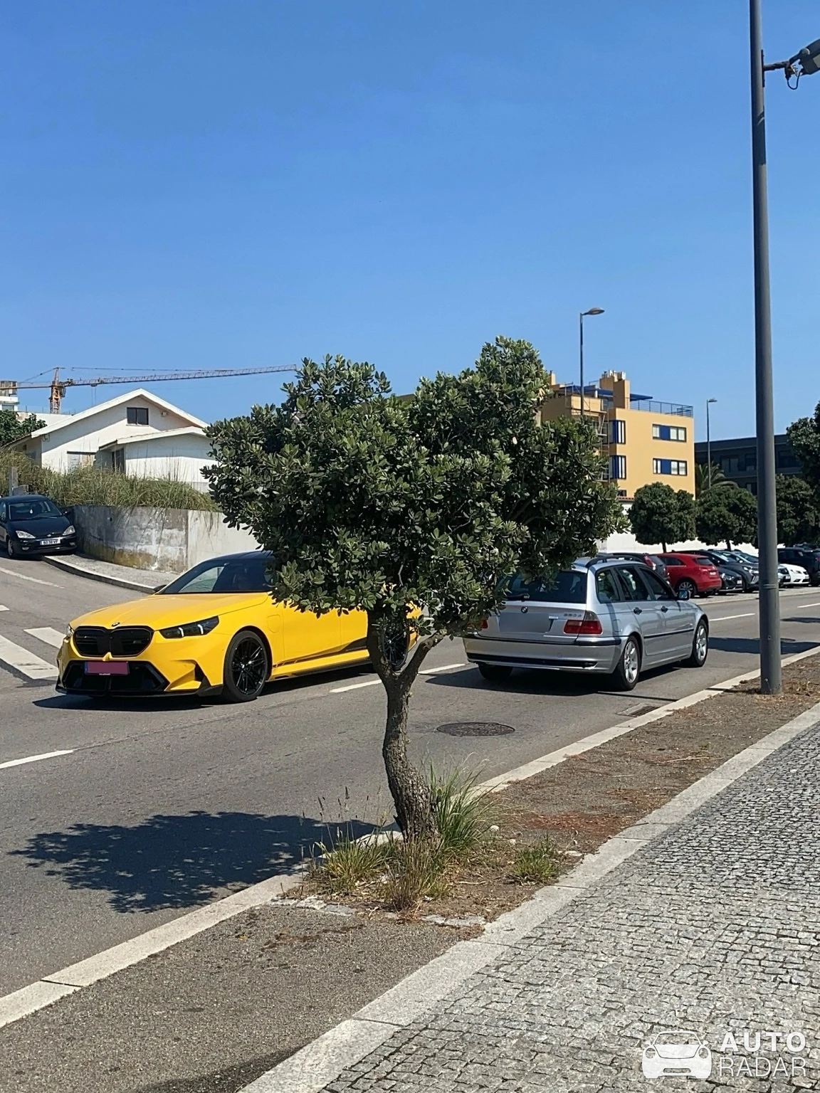 BMW M5 G90 spotted in Espinho