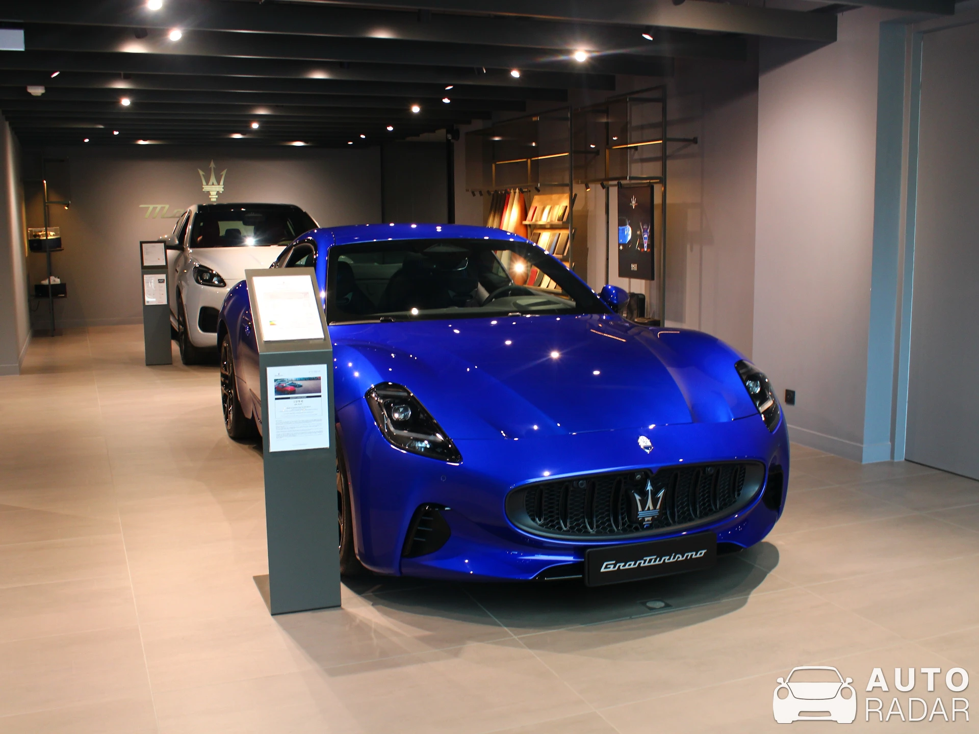 Maserati GranTurismo Folgore 2023 spotted in Le Cannet