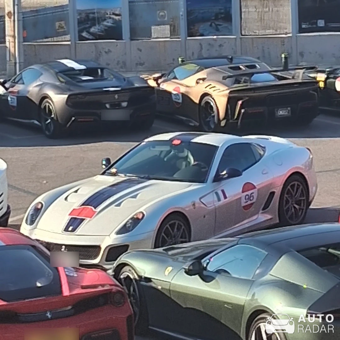 Ferrari 599 GTO spotted in Pireas