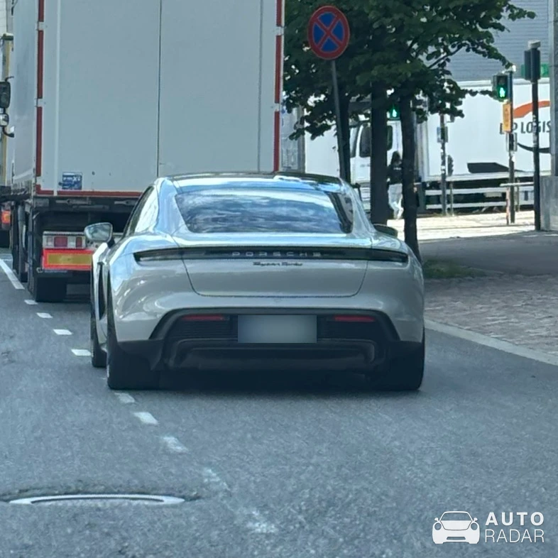 Porsche Taycan Turbo spotted in Helsinki