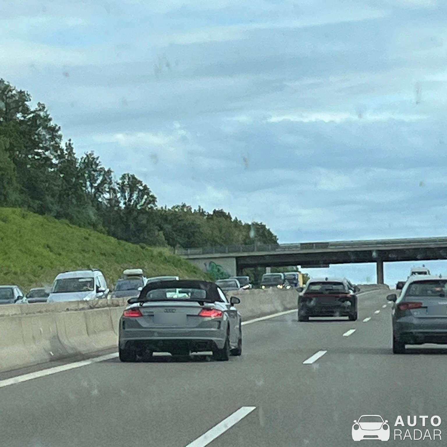 Audi TT-RS Roadster 8S spotted