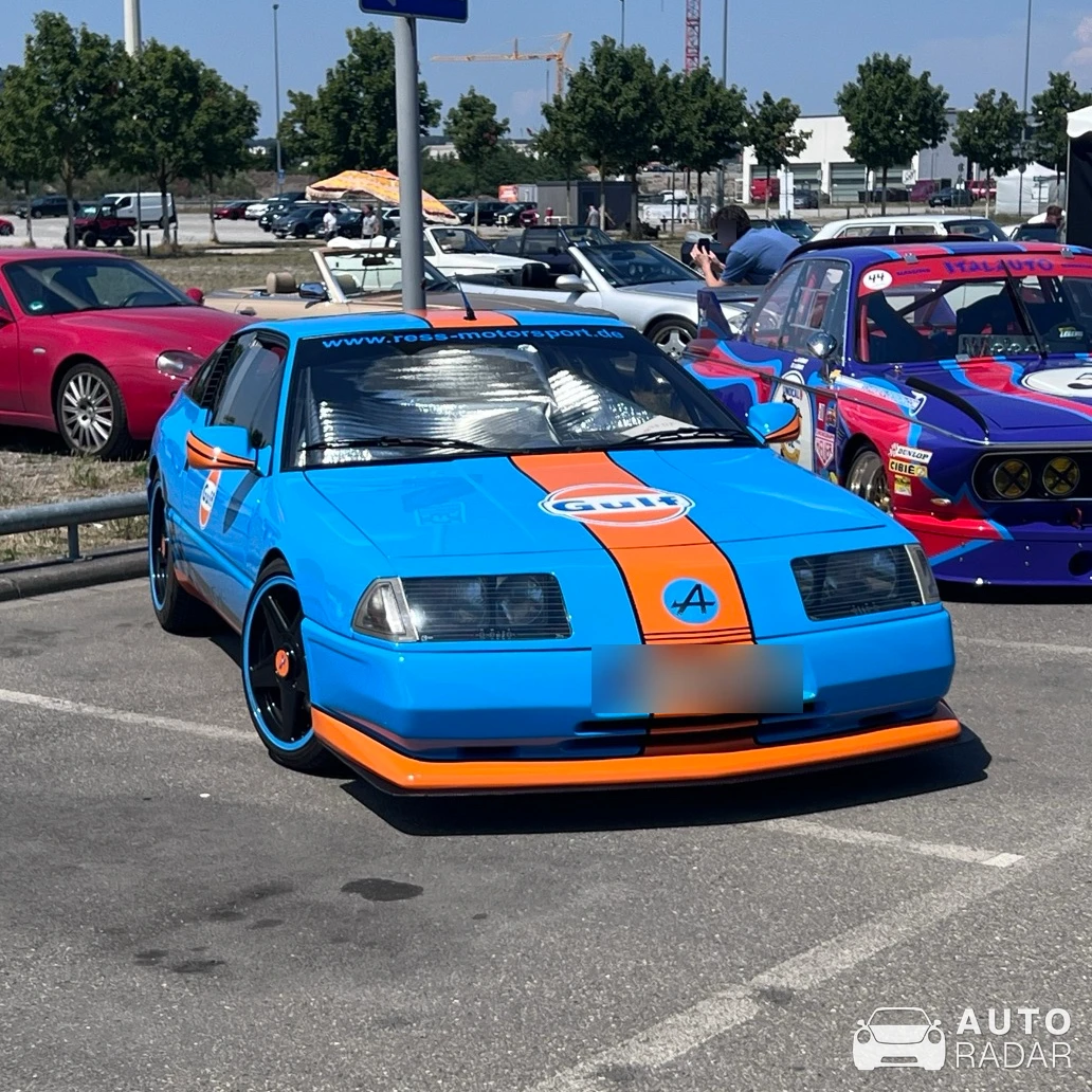 Alpine V6 Turbo spotted in Böblingen