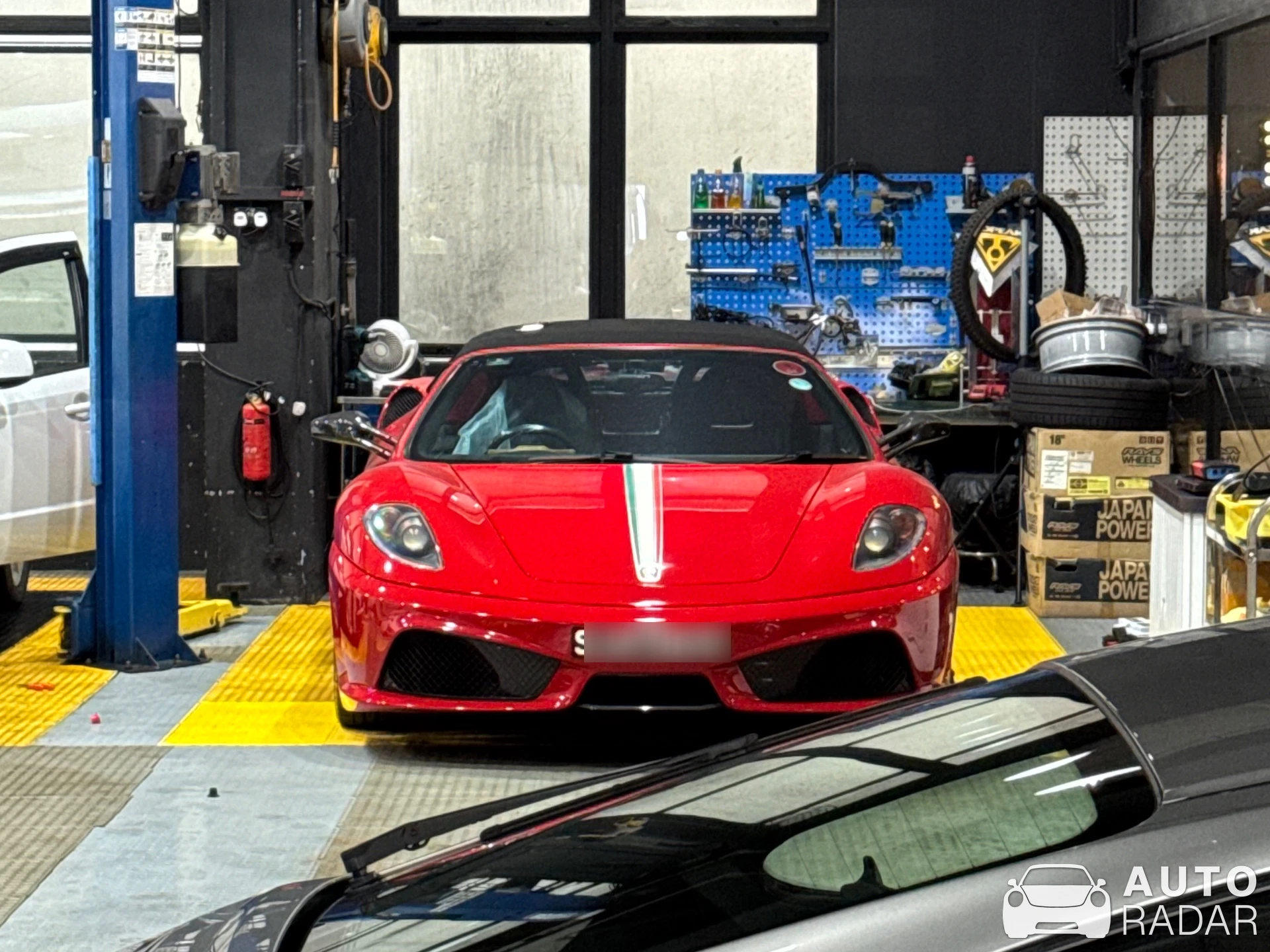 Ferrari Scuderia Spider 16M spotted in Singapore