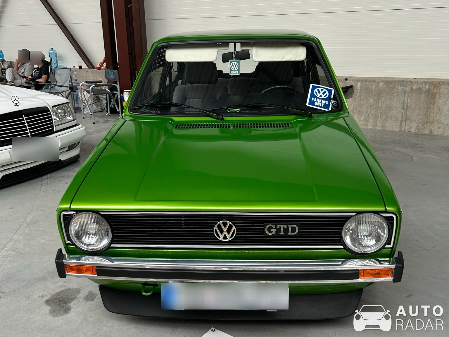 Volkswagen Golf Mk1 spotted in Liptovský Mikuláš