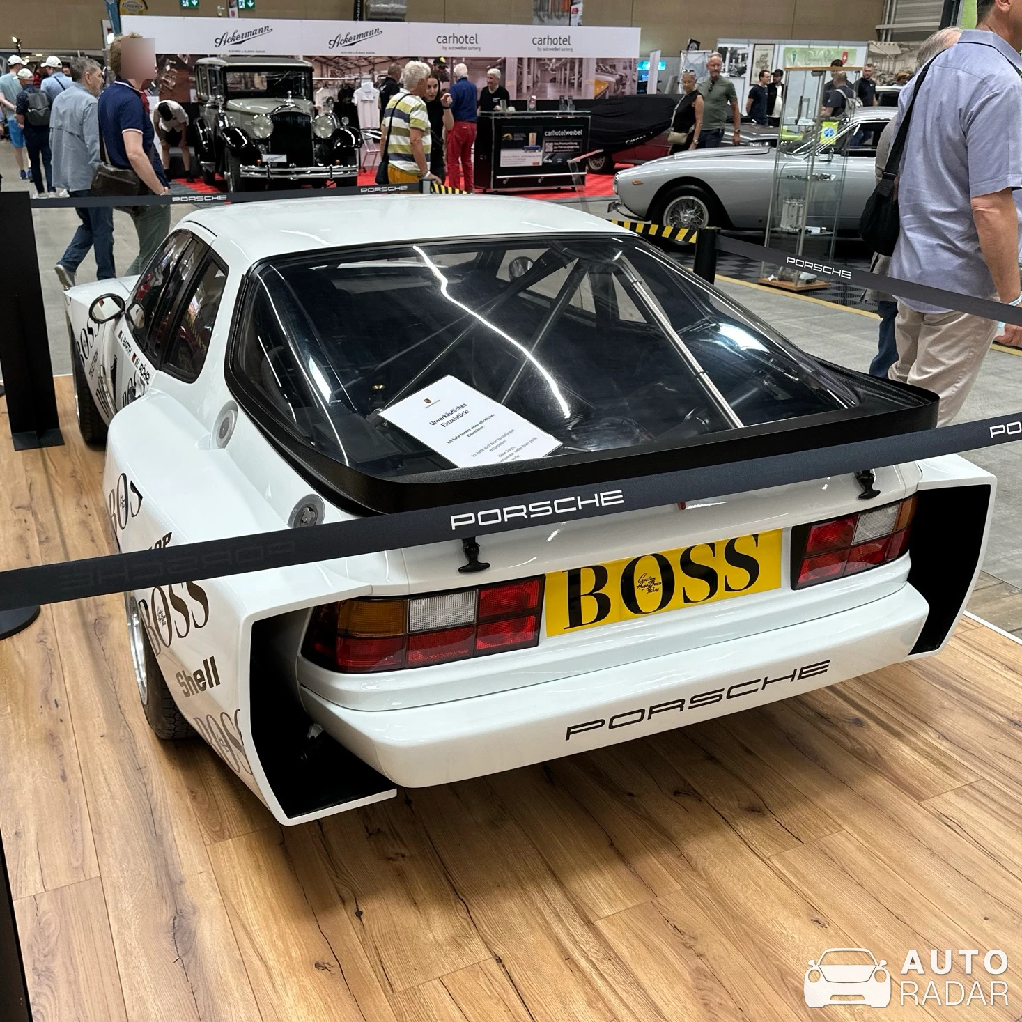 Porsche 924 GTP Le Mans spotted in Luzern