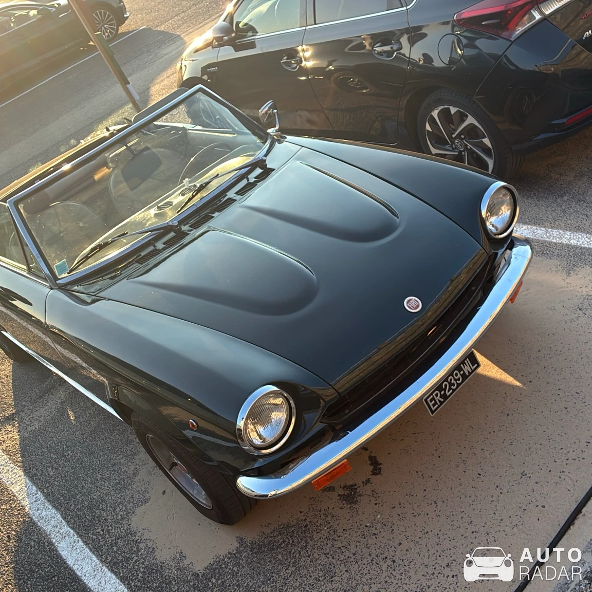 Fiat 124 Sport Spider spotted in Le Touquet-Paris-Plage