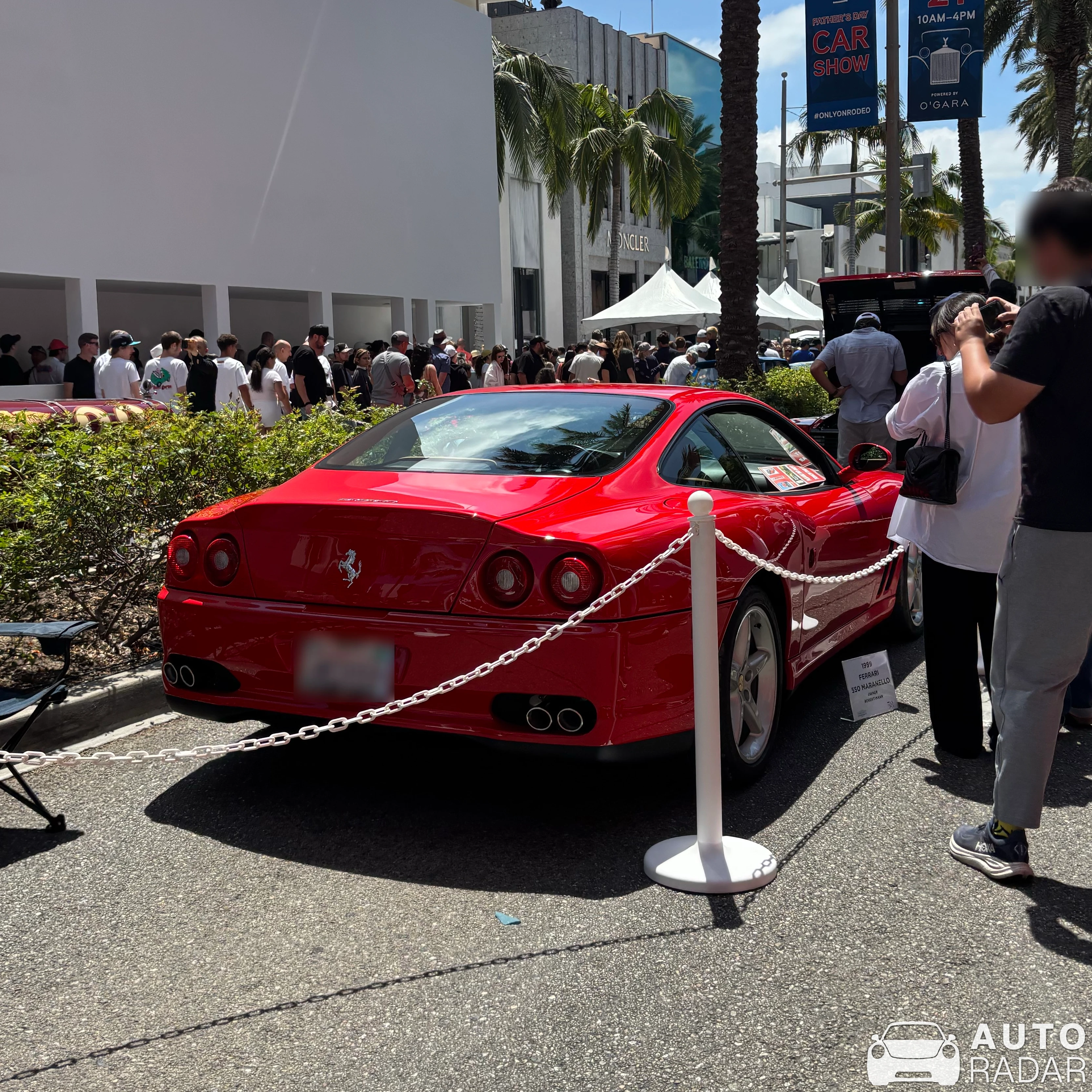 Ferrari 550 Maranello spotted in Beverly Hills