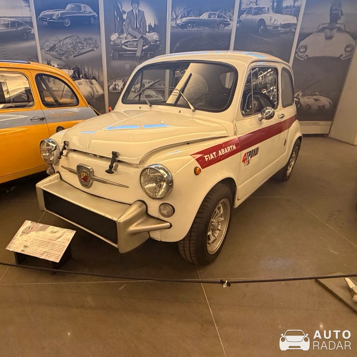 Abarth 695 Biposto spotted in Athens