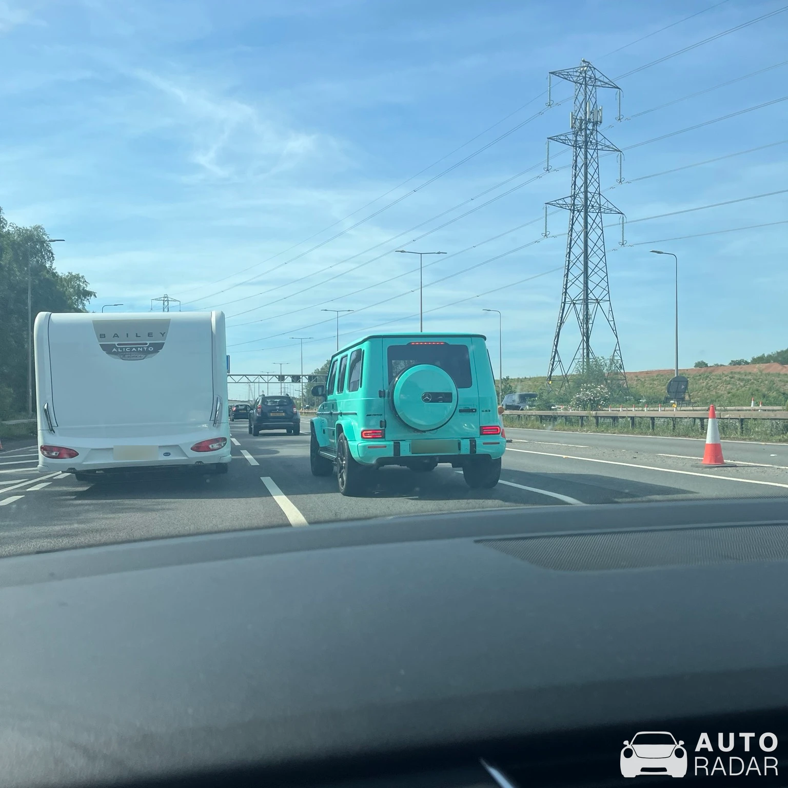 Mercedes-AMG G 63 W463 2018 spotted in Solihull