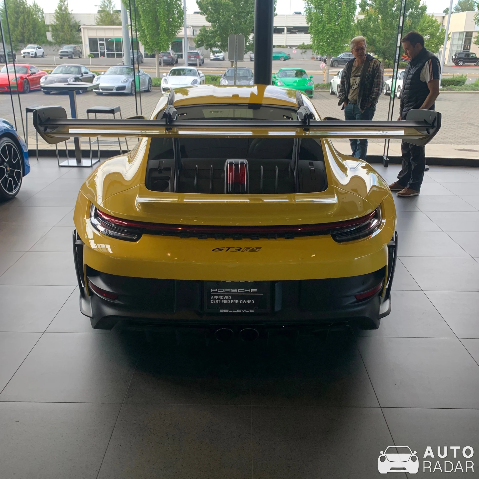 Porsche 992 GT3 RS spotted in Bellevue, United States