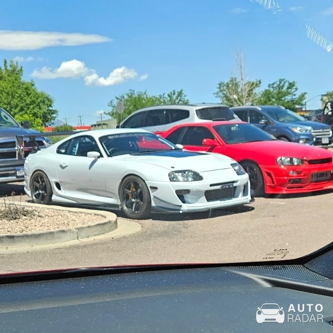 Toyota Supra spotted in Fountain, United States